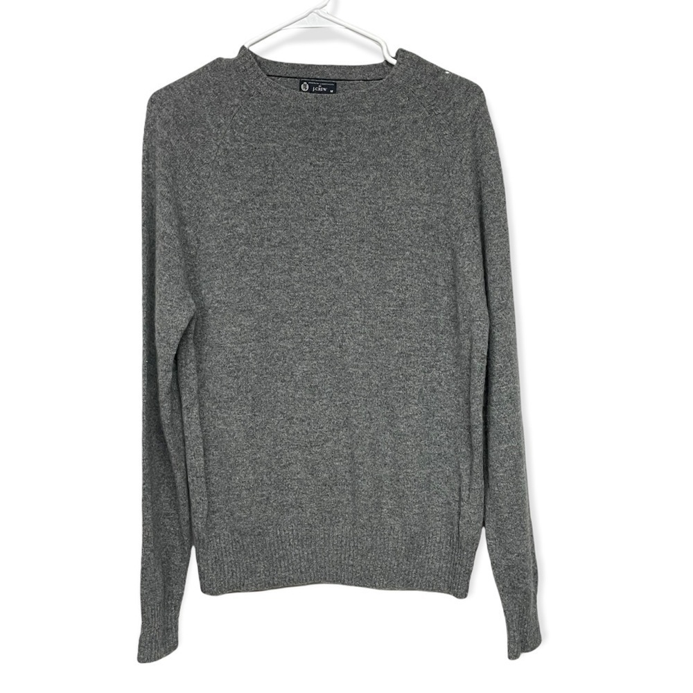 J Crew Premium Lambswool Crew Neck Sweater Medium